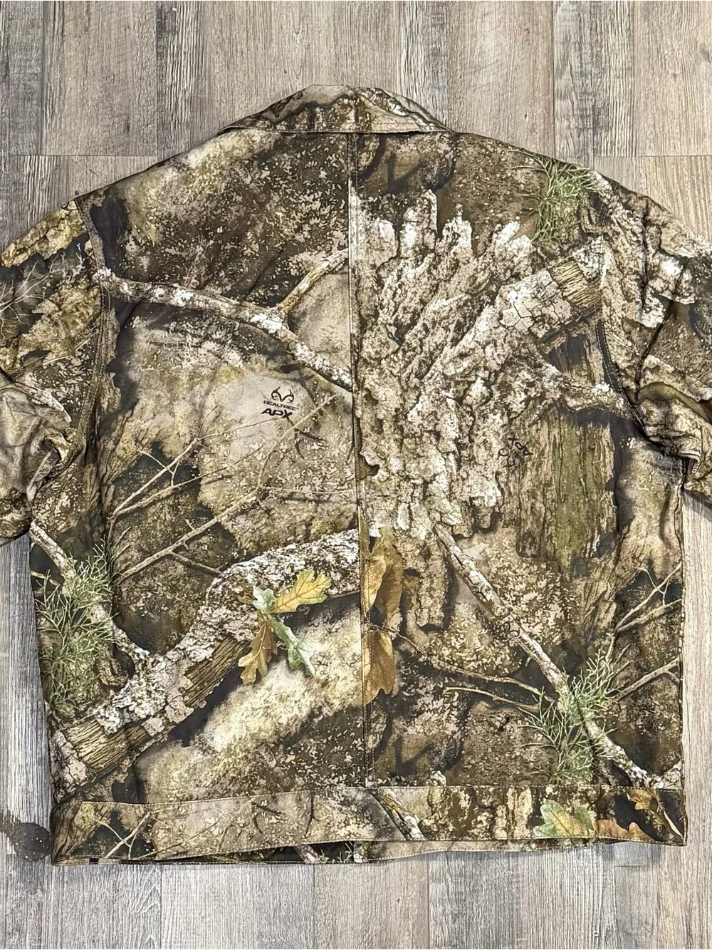 XL-tall Jordan Men's Camouflage Field Jacket -‎ Brown/Green